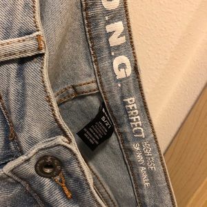 S.O.N.G. High Rise Skinny Ankle Denim